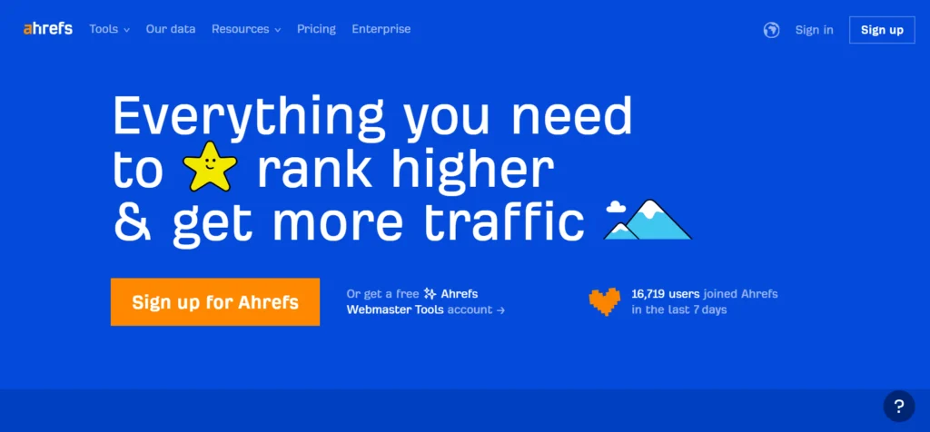 Mangools vs Ahrefs : Mangools User Interface